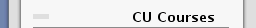 CU Courses